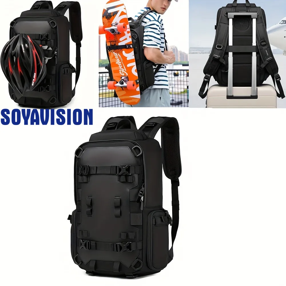 Motorcycle Backpack for Men Multifunction Riding Cycling Helmet Skateboard Backpack Travel Business Laptop Storage Shoulder Bag
Motorcycle Backpack for Men Multifunction Riding Cycling Helmet Skateboard Backpack Travel Business Laptop Storage Shoulder Bag