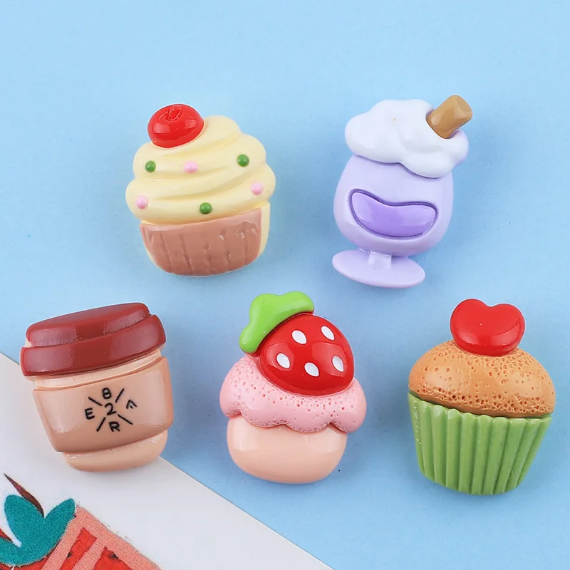 10Pcs Delicious Dessert Resin DIY Barrette Icebox Mobile Phone Case Decoration Materials Cream Glue Flat Back patch
10Pcs Delicious Dessert Resin DIY Barrette Icebox Mobile Phone Case Decoration Materials Cream Glue Flat Back patch