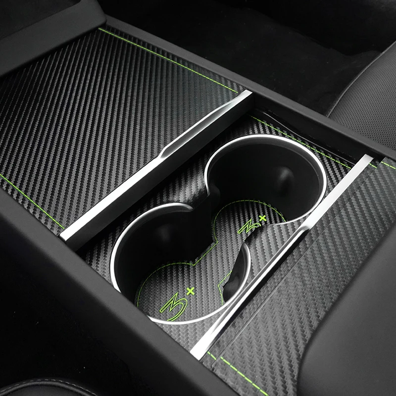 Suitable for Tesla model3 accessories central control panel decoration sticker new version water cup pad car supplies
Suitable for Tesla model3 accessories central control panel decoration sticker new version water cup pad car supplies
