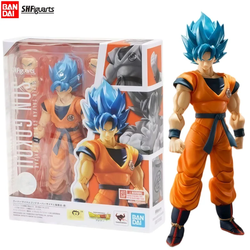 100% Original Bandai SHFiguarts Super Saiyan Blue Son Goku Dragon Ball Super Anime Action Figure Collectible Desk Decor In Stock
100% Original Bandai SHFiguarts Super Saiyan Blue Son Goku Dragon Ball Super Anime Action Figure Collectible Desk Decor In Stock
