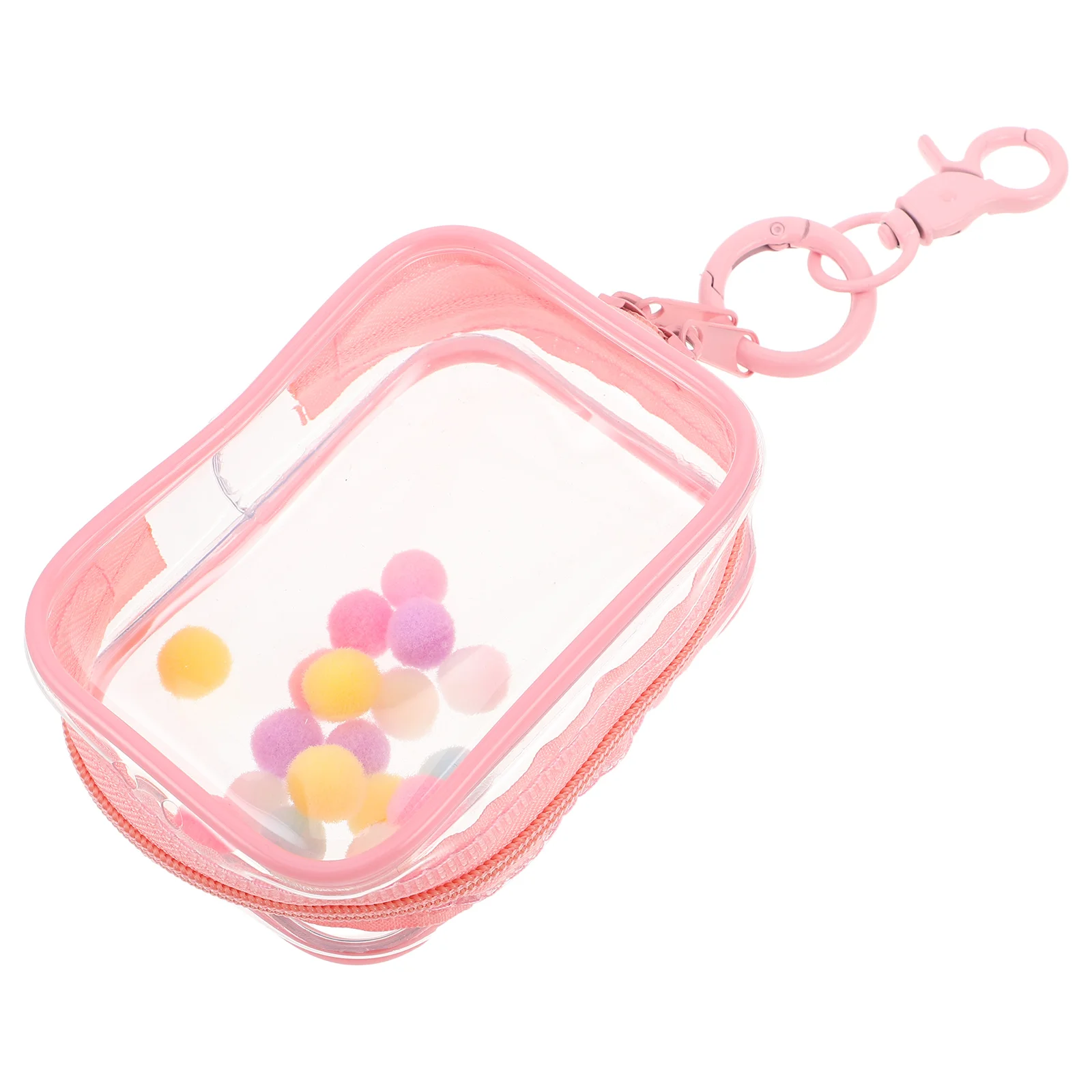 Storage Bag Clear PVC Bags Hanging Display Cases Keychain Pouch Mini Toy Pouches Small Transparent Box Case Pink
Storage Bag Clear PVC Bags Hanging Display Cases Keychain Pouch Mini Toy Pouches Small Transparent Box Case Pink