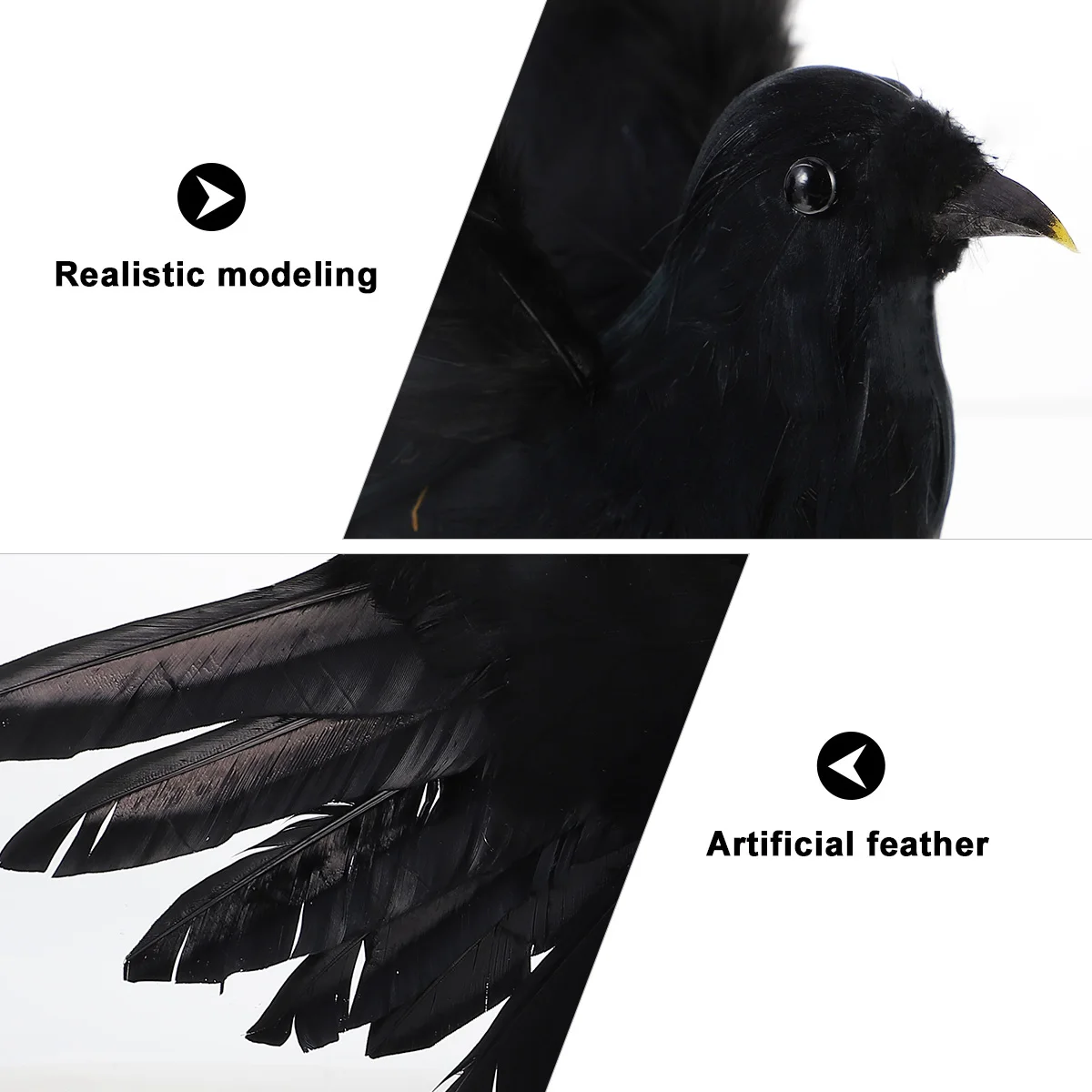 1pc Realistic Crow Artificial Feathered Crows For Halloween Prop Home Garden Bedroom Party Gift Simulated Decor
1pc Realistic Crow Artificial Feathered Crows For Halloween Prop Home Garden Bedroom Party Gift Simulated Decor