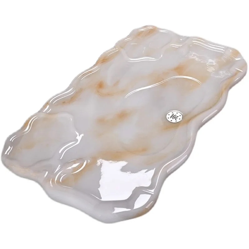 Tea tray, home light luxury, modern simple European style, whole stone, tea sea, simple jade, single-layer living room, slate te
Tea tray, home light luxury, modern simple European style, whole stone, tea sea, simple jade, single-layer living room, slate te