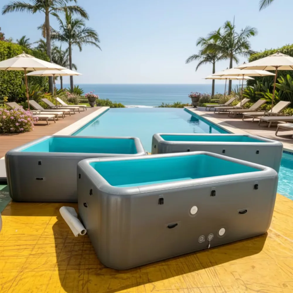 5m Large Inflatable Drop Stitch Swimming Pool 16.4ftx47in Ultra Durable Family Above Ground Pool for Backyard Summer Fun
5m Large Inflatable Drop Stitch Swimming Pool 16.4ftx47in Ultra Durable Family Above Ground Pool for Backyard Summer Fun
