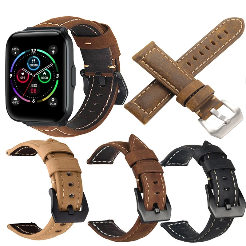 20mm Quick Release Leather Straps for Mibro C2 Quality Genuine Retro Genuine Leather Watchband Accessories
20mm Quick Release Leather Straps for Mibro C2 Quality Genuine Retro Genuine Leather Watchband Accessories