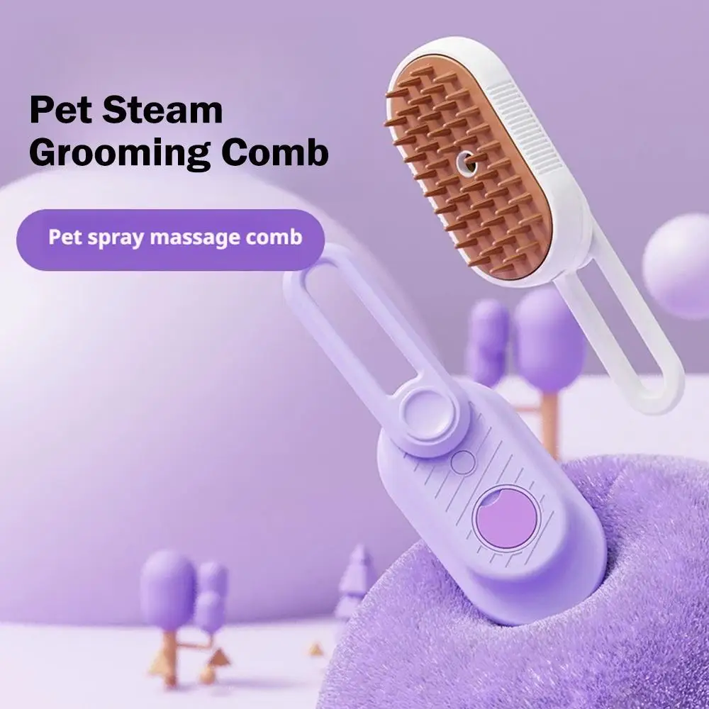Pet Grooming Comb With Electric Spray Water Steam Pet Steam Beauty Comb Cat Dog Kitten Pet Bath Brush Massage Pet Hair Remover
Pet Grooming Comb With Electric Spray Water Steam Pet Steam Beauty Comb Cat Dog Kitten Pet Bath Brush Massage Pet Hair Remover