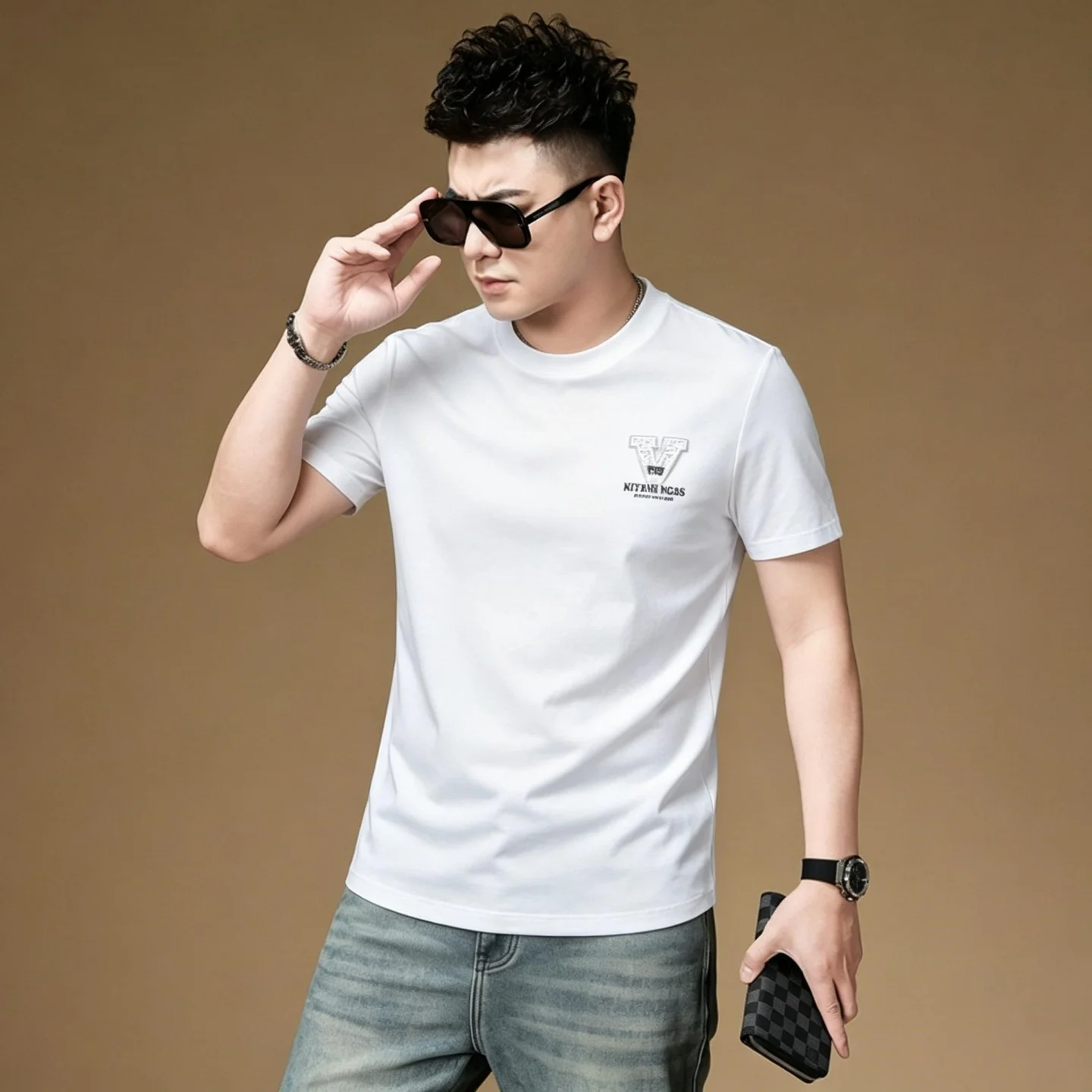 2026 New Men's ort Sve T-irt Faion Brand Simple Small Label Printed Embroidery Wide round Ne Versatile f Sve...
2026 New Men's ort Sve T-irt Faion Brand Simple Small Label Printed Embroidery Wide round Ne Versatile f Sve...