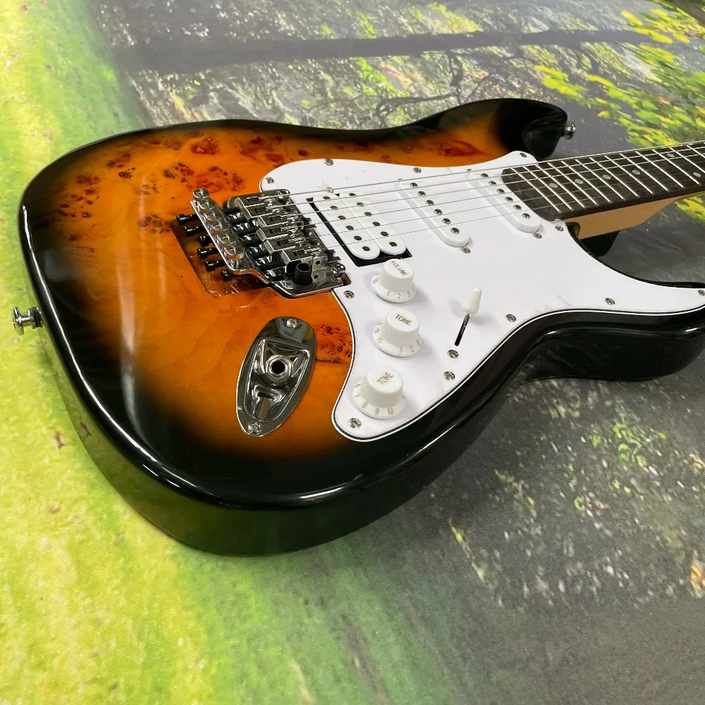 2026 Hot Sale Guitar Vintage Sunburst Color Star Inlay Tremolo System SSHpickup guitars
2026 Hot Sale Guitar Vintage Sunburst Color Star Inlay Tremolo System SSHpickup guitars