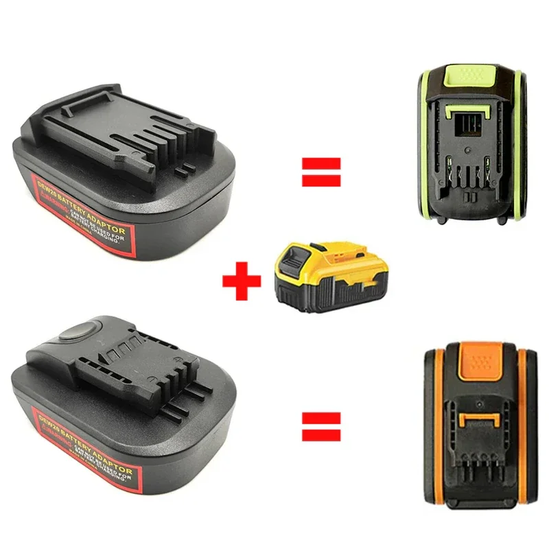 Power Tool Adapter for Dewalt DCB Series 18V 20V Lithium Battery Adapter Convertor for Worx 4PIN / 5PIN 20V Max Battery Tool Use
Power Tool Adapter for Dewalt DCB Series 18V 20V Lithium Battery Adapter Convertor for Worx 4PIN / 5PIN 20V Max Battery Tool Use