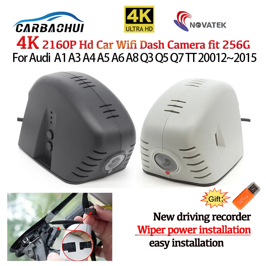 4K HD 2160P Plug and play Car DVR wifi Dash Camera Video Recorder camera For Audi A1 A3 A4 A5 A6 A7 A8 Q2 Q3 Q5 Q7 TT 2013~2015
4K HD 2160P Plug and play Car DVR wifi Dash Camera Video Recorder camera For Audi A1 A3 A4 A5 A6 A7 A8 Q2 Q3 Q5 Q7 TT 2013~2015