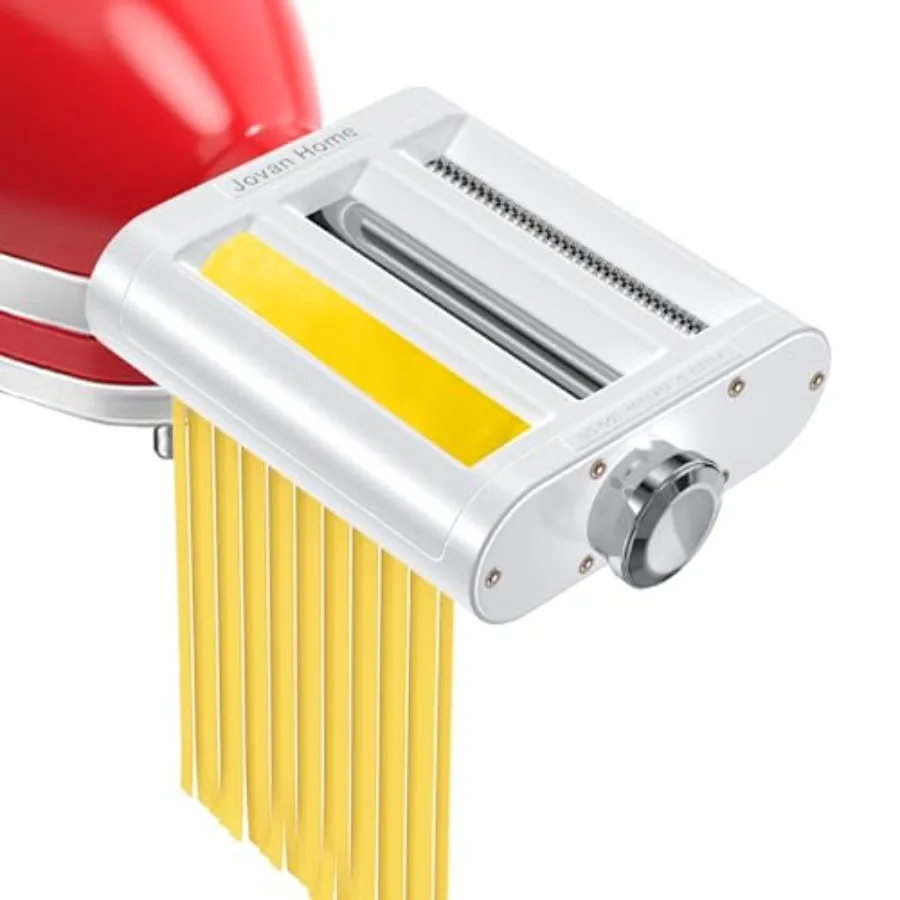 Pasta Maker Attachment for Stand Mixers 3 in 1 Set Includes Pasta Roller Spaghetti Cutter and Fettuccine Cutter Pasta Attachme
Pasta Maker Attachment for Stand Mixers 3 in 1 Set Includes Pasta Roller Spaghetti Cutter and Fettuccine Cutter Pasta Attachme