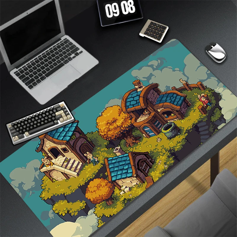 Computer Gaming Accessories Senior Mousepad Office PC Mouse Pad Keyboard Pad Pixel Art Landscape Desk Decoracion Anime Desk Mat
Computer Gaming Accessories Senior Mousepad Office PC Mouse Pad Keyboard Pad Pixel Art Landscape Desk Decoracion Anime Desk Mat