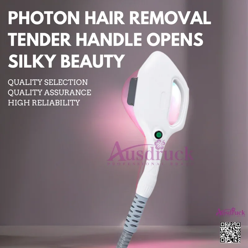 DPL IPL Hair Removal Device –Ausdruck's Tender Handle for Painless, Long-Lasting Smooth Skin, High Reliability&Effective Results
DPL IPL Hair Removal Device –Ausdruck's Tender Handle for Painless, Long-Lasting Smooth Skin, High Reliability&Effective Results