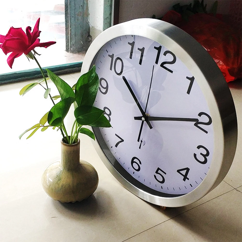 Hanging Wall Clock Stainless Steel Retro Operated PVC Decor Simple Home Bedroom Living Room Practical Fade Resistant
Hanging Wall Clock Stainless Steel Retro Operated PVC Decor Simple Home Bedroom Living Room Practical Fade Resistant