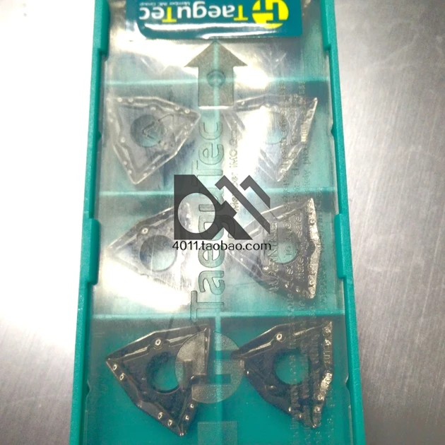 South Korea Taegutec numerical control blade WNMG080404/080408/080412MT TT7015 a box of ten pieces price
South Korea Taegutec numerical control blade WNMG080404/080408/080412MT TT7015 a box of ten pieces price
