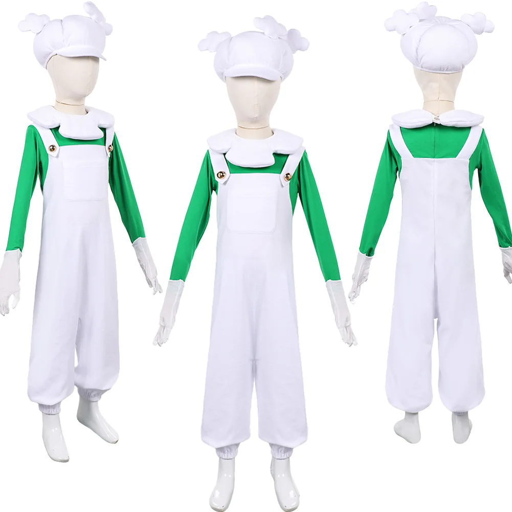 Anime Game Luigi 2026 Movie Cosplay Costume 100-150CM White Overalls Hat Green Top Clothes Outfits Uniform Halloween Carnival
Anime Game Luigi 2026 Movie Cosplay Costume 100-150CM White Overalls Hat Green Top Clothes Outfits Uniform Halloween Carnival