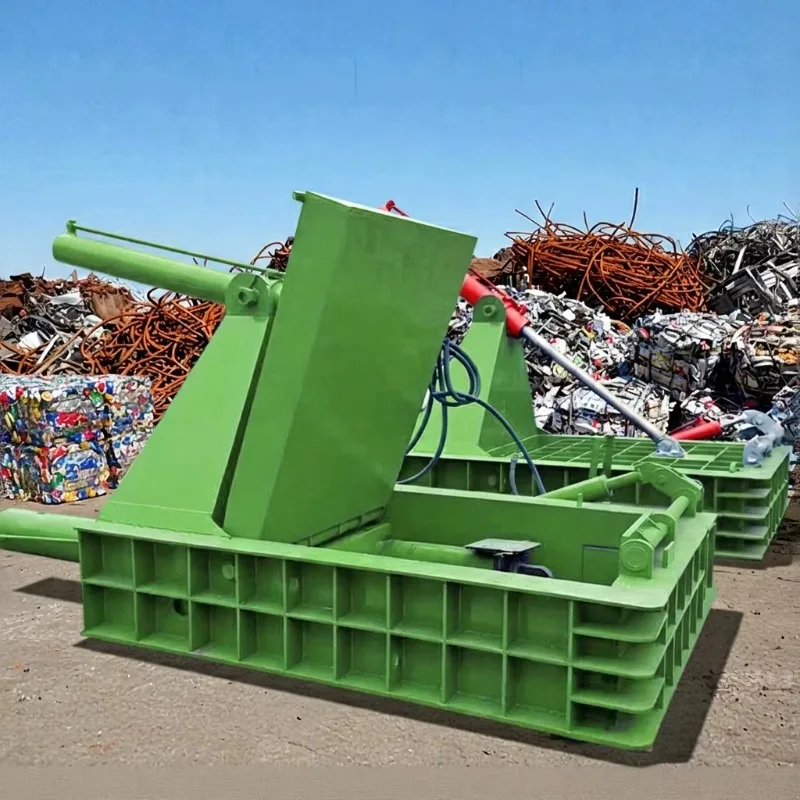 YG Customized Automatic Vertical Metal Baler Machine Hydraulic Scrap Steel Baling Press For Waste Recycling Factory Price Small
YG Customized Automatic Vertical Metal Baler Machine Hydraulic Scrap Steel Baling Press For Waste Recycling Factory Price Small