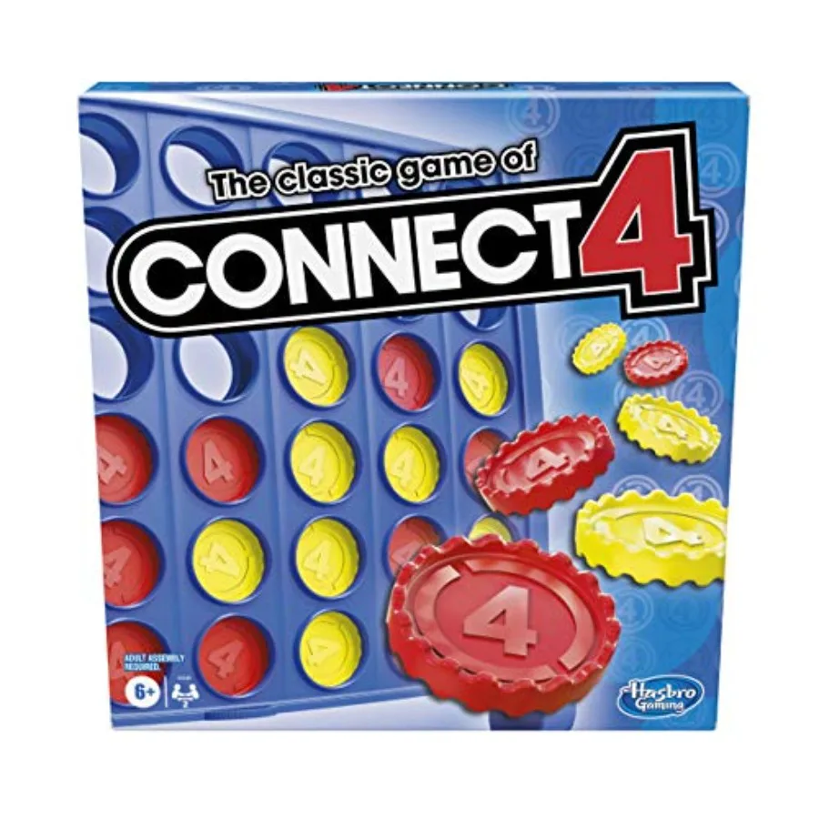 Hasbro Gaming Connect 4 Classic Grid, 4 in a Row Game, Strategy Board Games for,2 Players for Family and,Easter Gifts for Boys
Hasbro Gaming Connect 4 Classic Grid, 4 in a Row Game, Strategy Board Games for,2 Players for Family and,Easter Gifts for Boys