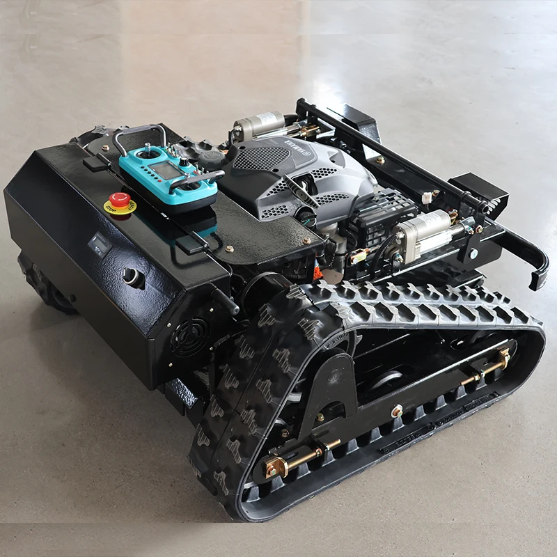 Professional Manufacturer 550mm 9HP Wireless Industrial Robot Remote Control Lawn Mowers for Slope
Professional Manufacturer 550mm 9HP Wireless Industrial Robot Remote Control Lawn Mowers for Slope