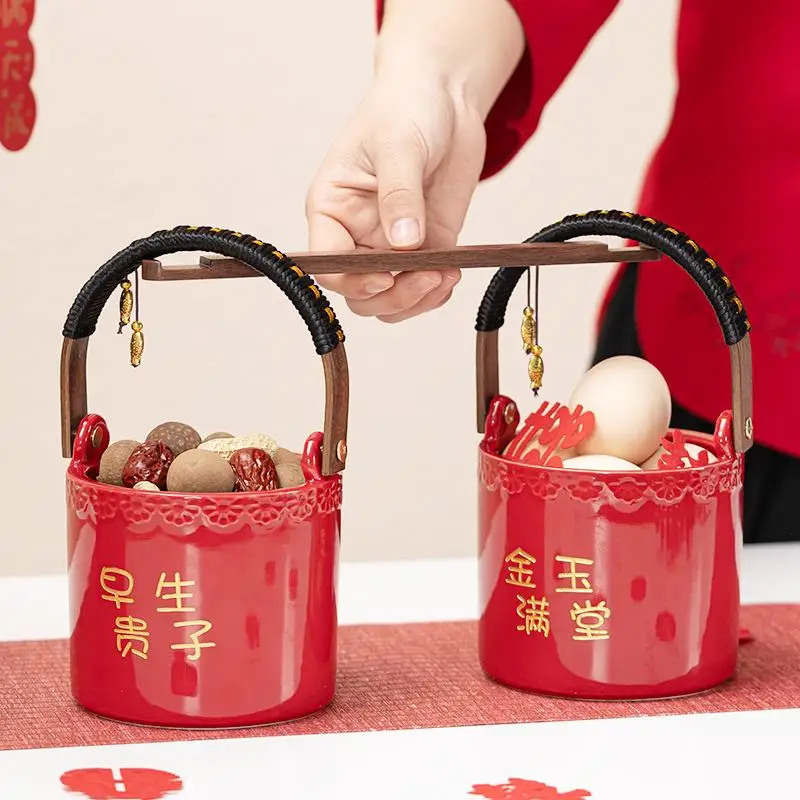 Wedding Ceramics Son Barrel All-inclusive Bridal Trousseau Household Decorative Items Ceramic Wedding Celebration Supplies
Wedding Ceramics Son Barrel All-inclusive Bridal Trousseau Household Decorative Items Ceramic Wedding Celebration Supplies