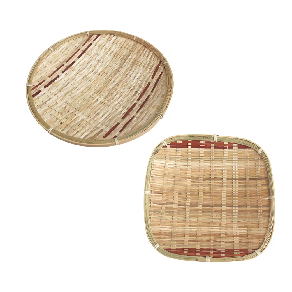 2 Pcs Bamboo Weaving Basket Storage Baskets Bowl Large Dish Drying Rack Kitchen Supply
2 Pcs Bamboo Weaving Basket Storage Baskets Bowl Large Dish Drying Rack Kitchen Supply