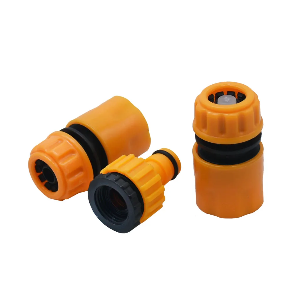 20pcs 16mm 1/2 Inch Irrigation Garden Hose Quick Connector Kit Stop Water Coupler Car Wash Drip Irrigation System Fitting
20pcs 16mm 1/2 Inch Irrigation Garden Hose Quick Connector Kit Stop Water Coupler Car Wash Drip Irrigation System Fitting