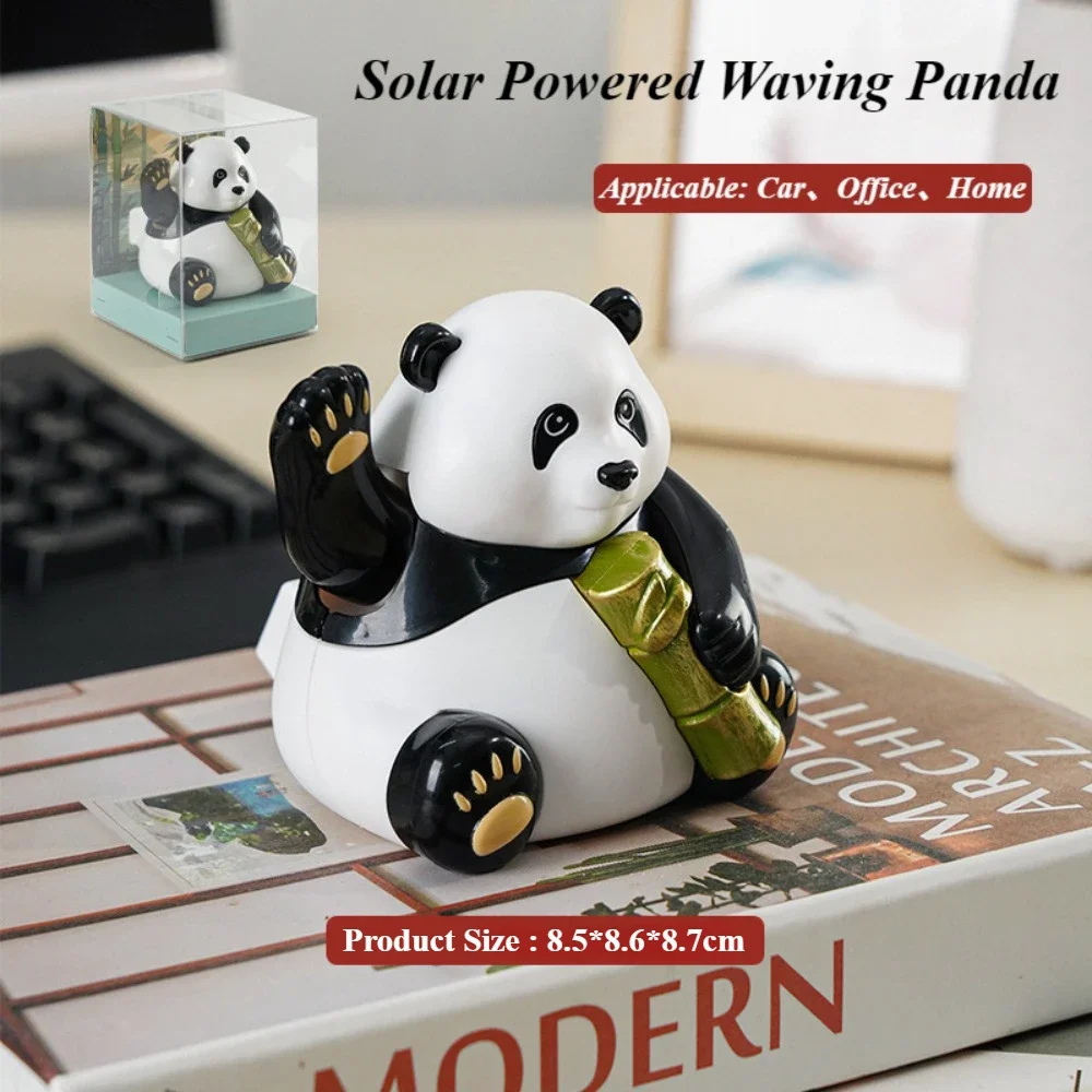 New Car Decoration Solar Energy Decoration Shaking Head Doll Cute Panda Shape Decoration Gift Creative Interior Automotive
New Car Decoration Solar Energy Decoration Shaking Head Doll Cute Panda Shape Decoration Gift Creative Interior Automotive