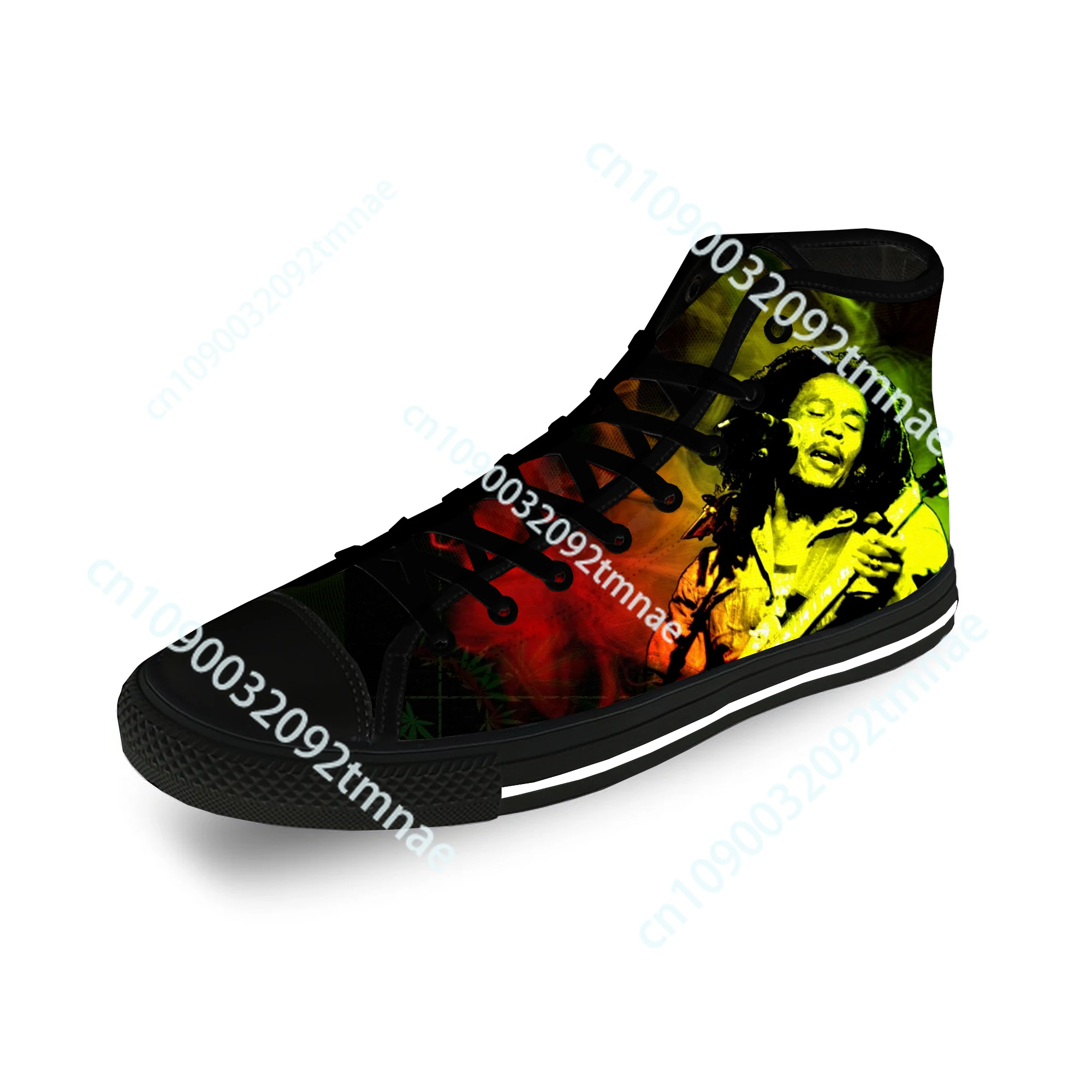 Hot Bob Marley Reggae Star Music Rock Fashion Casual Sneakers High Top Lightweight Breathable 3D Printed Men Women Custom Shoes
Hot Bob Marley Reggae Star Music Rock Fashion Casual Sneakers High Top Lightweight Breathable 3D Printed Men Women Custom Shoes