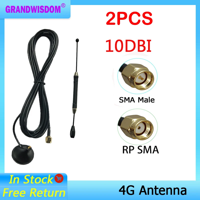 Антенна на присоске 3G 4G LTE 10dbi SMA Мужская Женская антенна 698-960/1700-2700 МГц IOT с магнитным основанием 3M антенный маршрутизатор Ретранслятор, 2 шт.
Антенна на присоске 3G 4G LTE 10dbi SMA Мужская Женская антенна 698-960/1700-2700 МГц IOT с магнитным основанием 3M антенный маршрутизатор Ретранслятор, 2 шт.