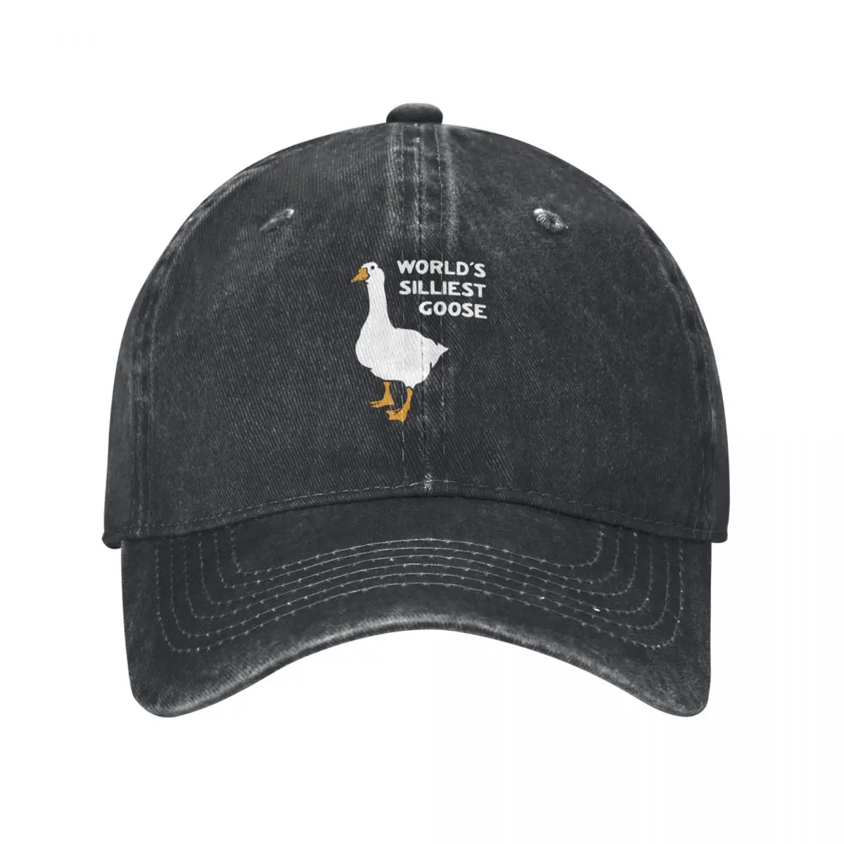 Worlds Silliest goose gods silly goose funny Duck duck goose geese flock honk get the bonk Good for the gander wate Baseball Cap
Worlds Silliest goose gods silly goose funny Duck duck goose geese flock honk get the bonk Good for the gander wate Baseball Cap
