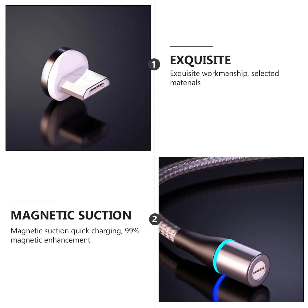 Cable Type C USB Fast Copper Charging Cable for Phone LED Indicator 3A Transmission Magnetic Suction
Cable Type C USB Fast Copper Charging Cable for Phone LED Indicator 3A Transmission Magnetic Suction