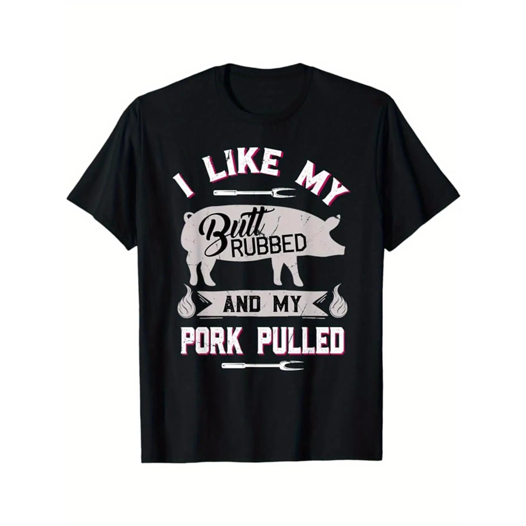 Men's Funny BBQ T-shirt, Humorous Grilling & Pulled Pork Graphic Tee, "I Like My Butt Rubbed" Grill Master Summer Top
Men's Funny BBQ T-shirt, Humorous Grilling & Pulled Pork Graphic Tee, "I Like My Butt Rubbed" Grill Master Summer Top