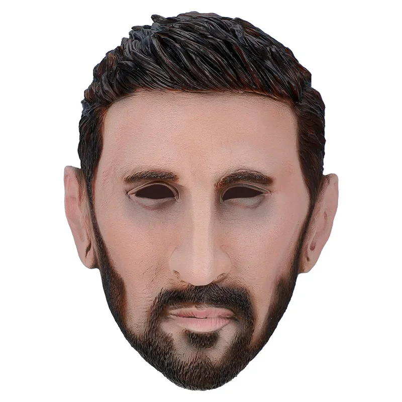 Realistic Latex Male Mask Messi Cosplay Mask Full Head Halloween Costume Props for Fans
Realistic Latex Male Mask Messi Cosplay Mask Full Head Halloween Costume Props for Fans