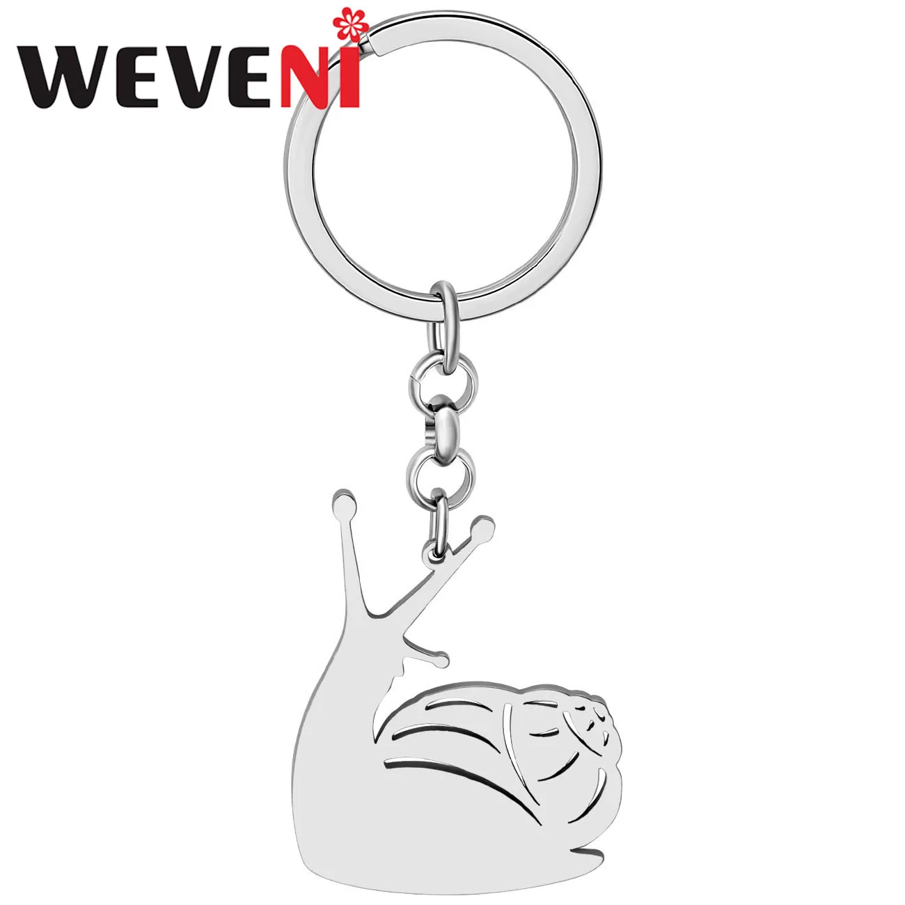 WEVENI Stainless Steel 18K Gold Silver Plated Snail Keychains Anti Rust Key Ring Chain Fashion Jewelry For Women Gift Car Charms
WEVENI Stainless Steel 18K Gold Silver Plated Snail Keychains Anti Rust Key Ring Chain Fashion Jewelry For Women Gift Car Charms