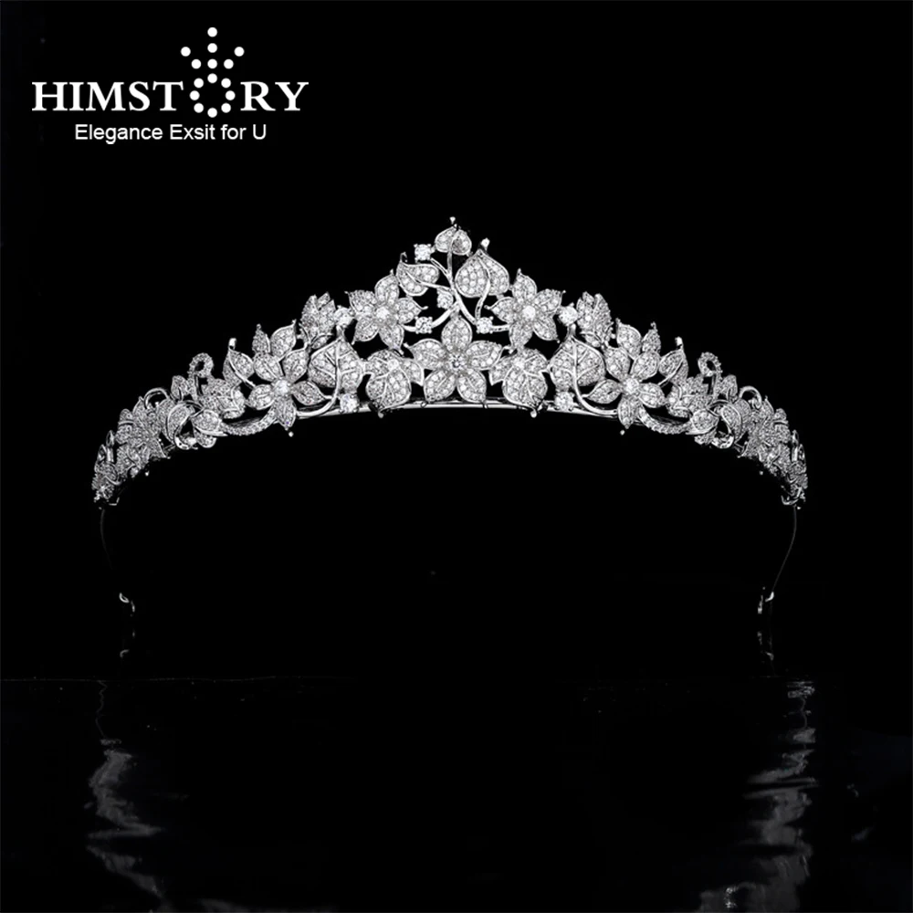 Himstory милые цветочные циркониевые свадебные короны для волос, вечерние повязки для волос, аксессуары для волос невесты, ювелирные изделия для выпускного вечера
Himstory милые цветочные циркониевые свадебные короны для волос, вечерние повязки для волос, аксессуары для волос невесты, ювелирные изделия для выпускного вечера