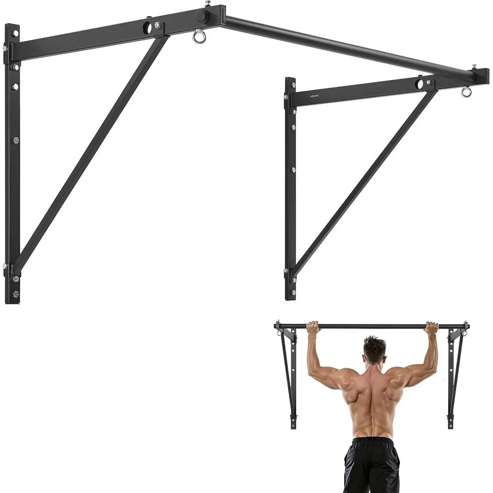 50 Multi-Grip Wall-Mounted Pull-Up Bar, Heavy-Duty Steel, 440 lbs Capacity, Home Gym Upper Body Training
50 Multi-Grip Wall-Mounted Pull-Up Bar, Heavy-Duty Steel, 440 lbs Capacity, Home Gym Upper Body Training