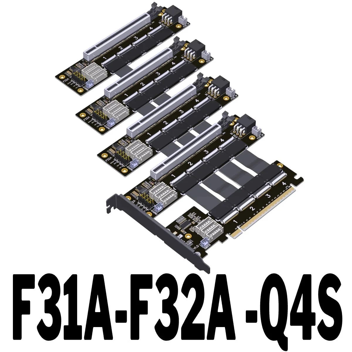 ADT-Link PCIe 4.0 x16 Удлинительный кабель для видеокарты FFC Поддержка раздвоения материнской платы PCI-E 4,0 x4x8 gen4 Удлинительный кабель для графического процессора
ADT-Link PCIe 4.0 x16 Удлинительный кабель для видеокарты FFC Поддержка раздвоения материнской платы PCI-E 4,0 x4x8 gen4 Удлинительный кабель для графического процессора