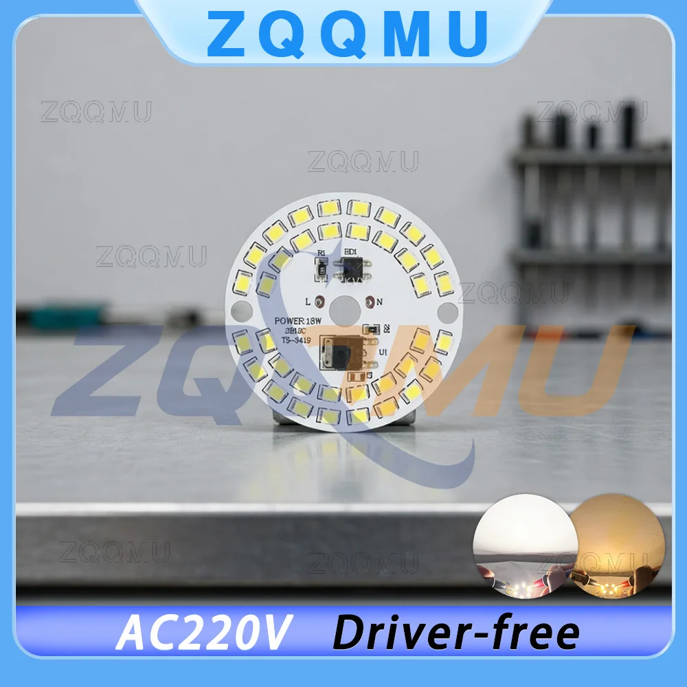 10Pcs AC220V High Brightness LED Chip 3W 5W 7W 9W 12W 15W 18W Drive Free PCB Light Board For DIY Downlight Ceiling Lamp Source
10Pcs AC220V High Brightness LED Chip 3W 5W 7W 9W 12W 15W 18W Drive Free PCB Light Board For DIY Downlight Ceiling Lamp Source