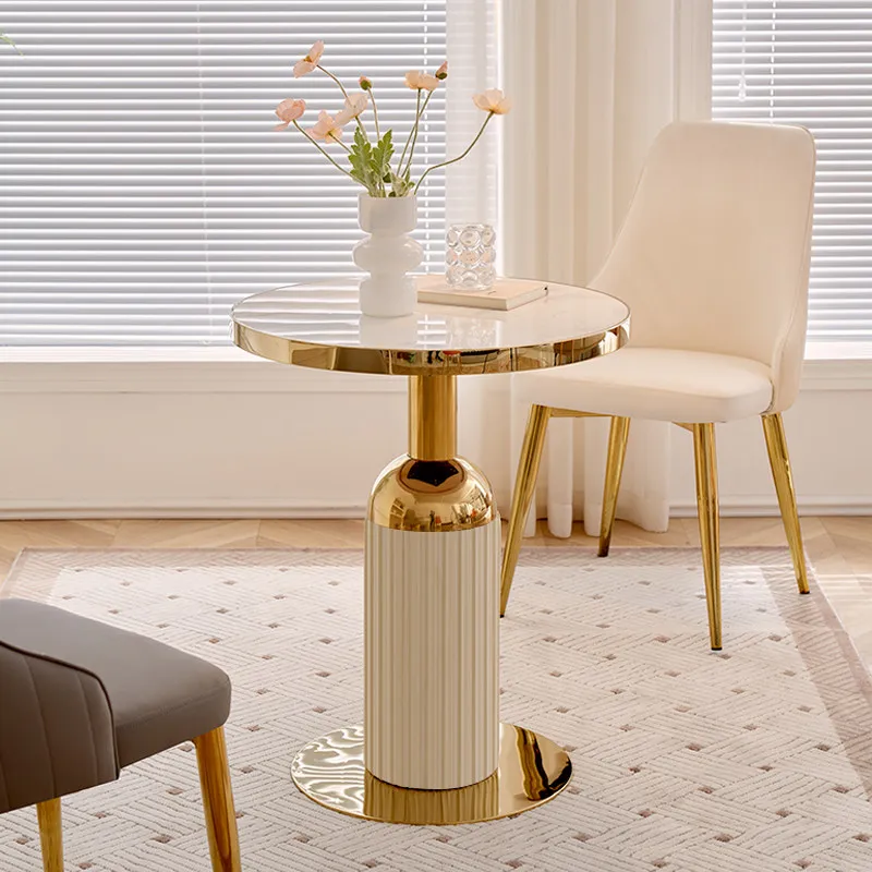 Light Luxury Rock Slab Coffee Table Stainless Steel Edge Table Casual Small Round Modern Coffee Milk Tea Table
Light Luxury Rock Slab Coffee Table Stainless Steel Edge Table Casual Small Round Modern Coffee Milk Tea Table