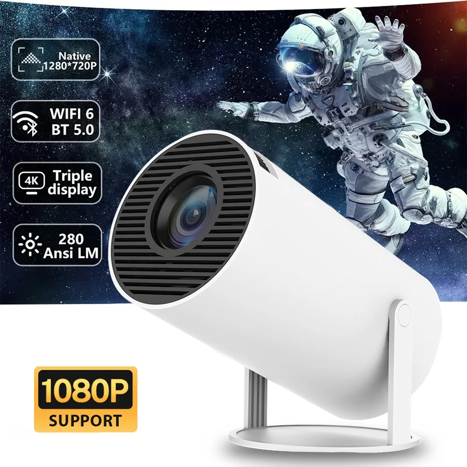 Новый портативный мини-проектор 2026 года с Bluetooth, поддержкой видео 1080P*720P и 4K, с поворотом на 180 градусов, HD-экран
Новый портативный мини-проектор 2026 года с Bluetooth, поддержкой видео 1080P*720P и 4K, с поворотом на 180 градусов, HD-экран