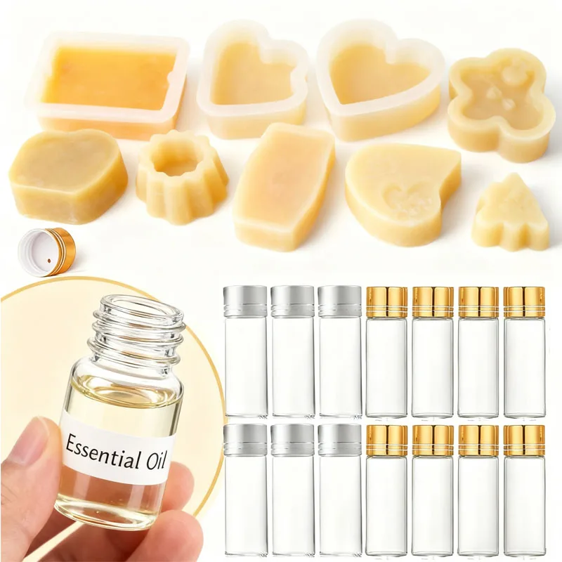 30Pcs 5ml-25ml Empty Mini Glass Bottles W/ Aluminum Lid DIY Clear Vials Wishing Bottle Portable Container For Wedding Party Gift
30Pcs 5ml-25ml Empty Mini Glass Bottles W/ Aluminum Lid DIY Clear Vials Wishing Bottle Portable Container For Wedding Party Gift