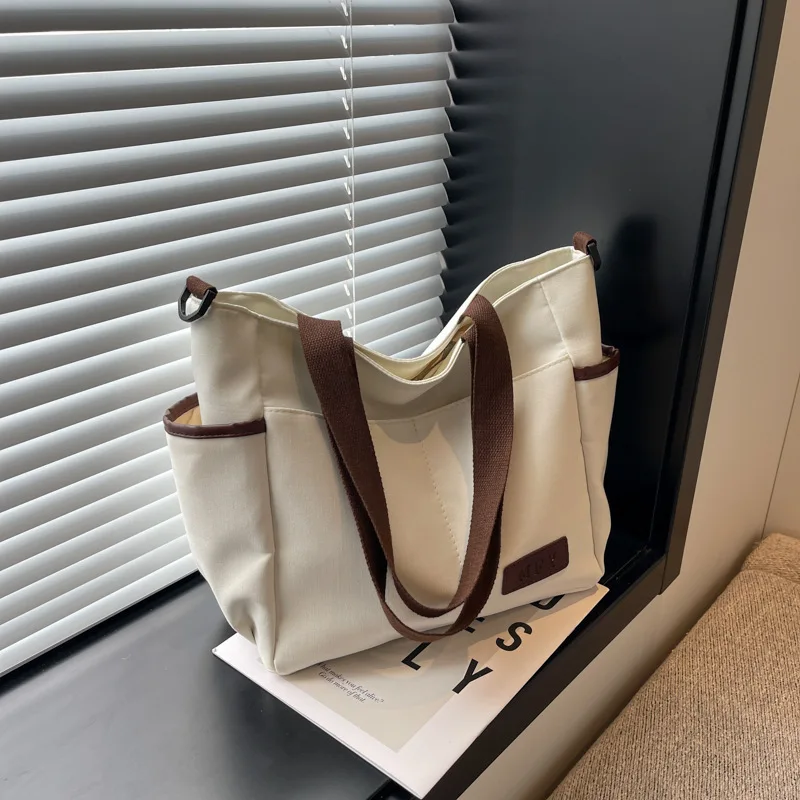 2024 New Ins Style Canvas Bag, Women's Trendy Casual Large Capacity Crossbody Bag, Handheld Tote Bag, Student Shoulder Bag
2024 New Ins Style Canvas Bag, Women's Trendy Casual Large Capacity Crossbody Bag, Handheld Tote Bag, Student Shoulder Bag