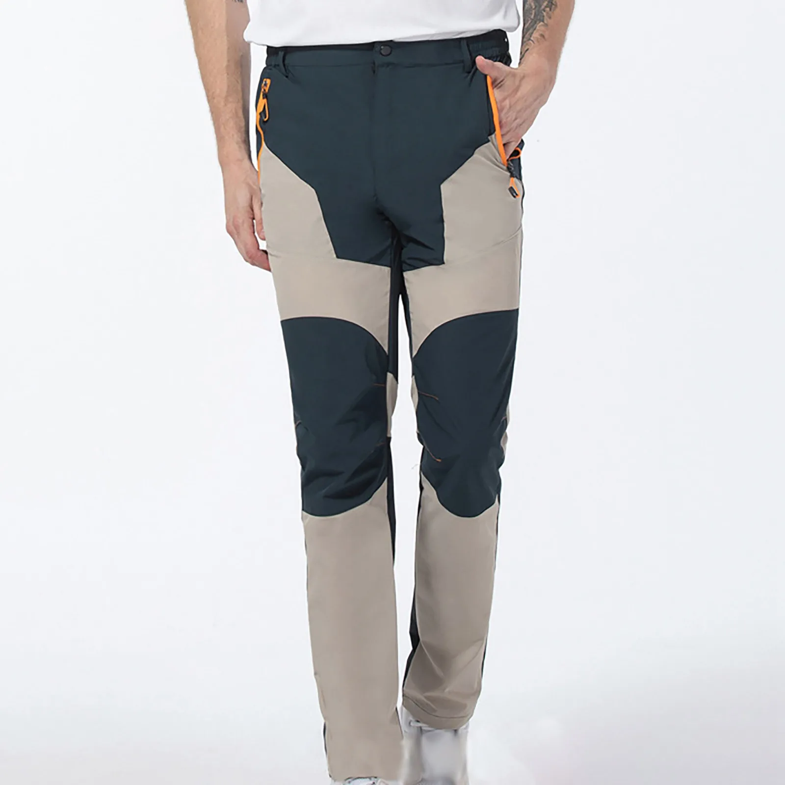 Mens Sports Trousers Youth Stylish Solid Patchwork Straight Pants Classic Windproof Wear-Resistant Mountaineering Trousers
Mens Sports Trousers Youth Stylish Solid Patchwork Straight Pants Classic Windproof Wear-Resistant Mountaineering Trousers