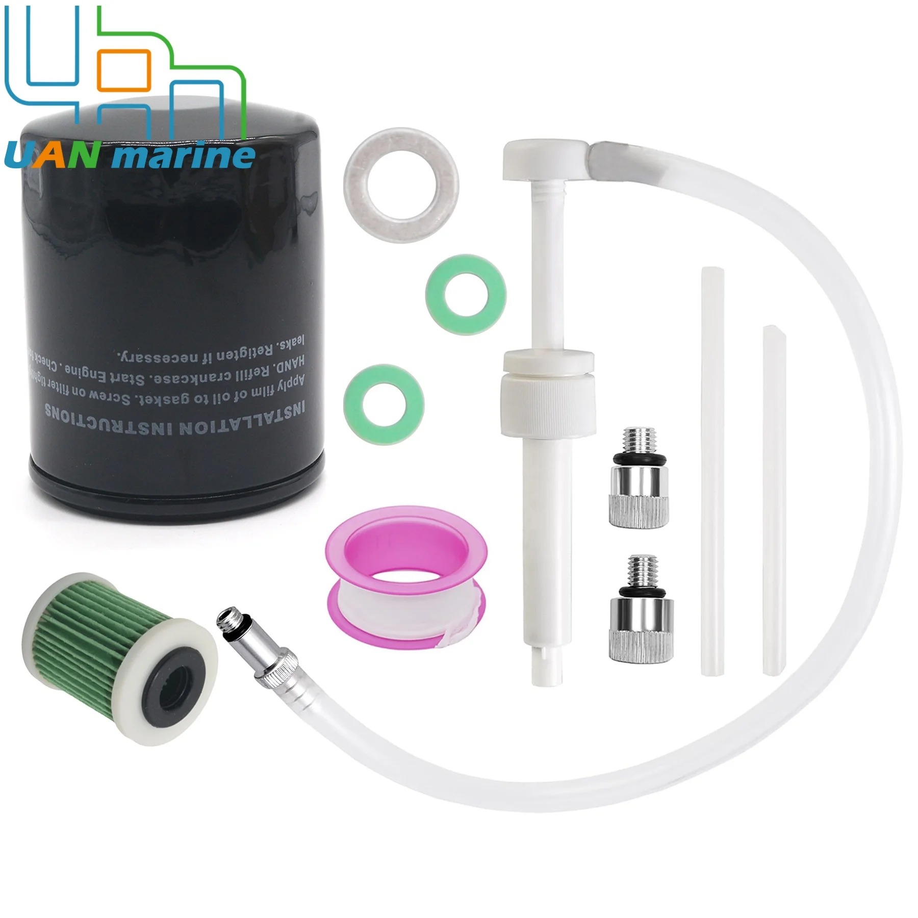 Outboard Oil Filter Fuel Filter Fits for Suzuki DF 200 225 250 300 350 HP Engines Change Service Kit 16510-61A32 15412-93J10
Outboard Oil Filter Fuel Filter Fits for Suzuki DF 200 225 250 300 350 HP Engines Change Service Kit 16510-61A32 15412-93J10