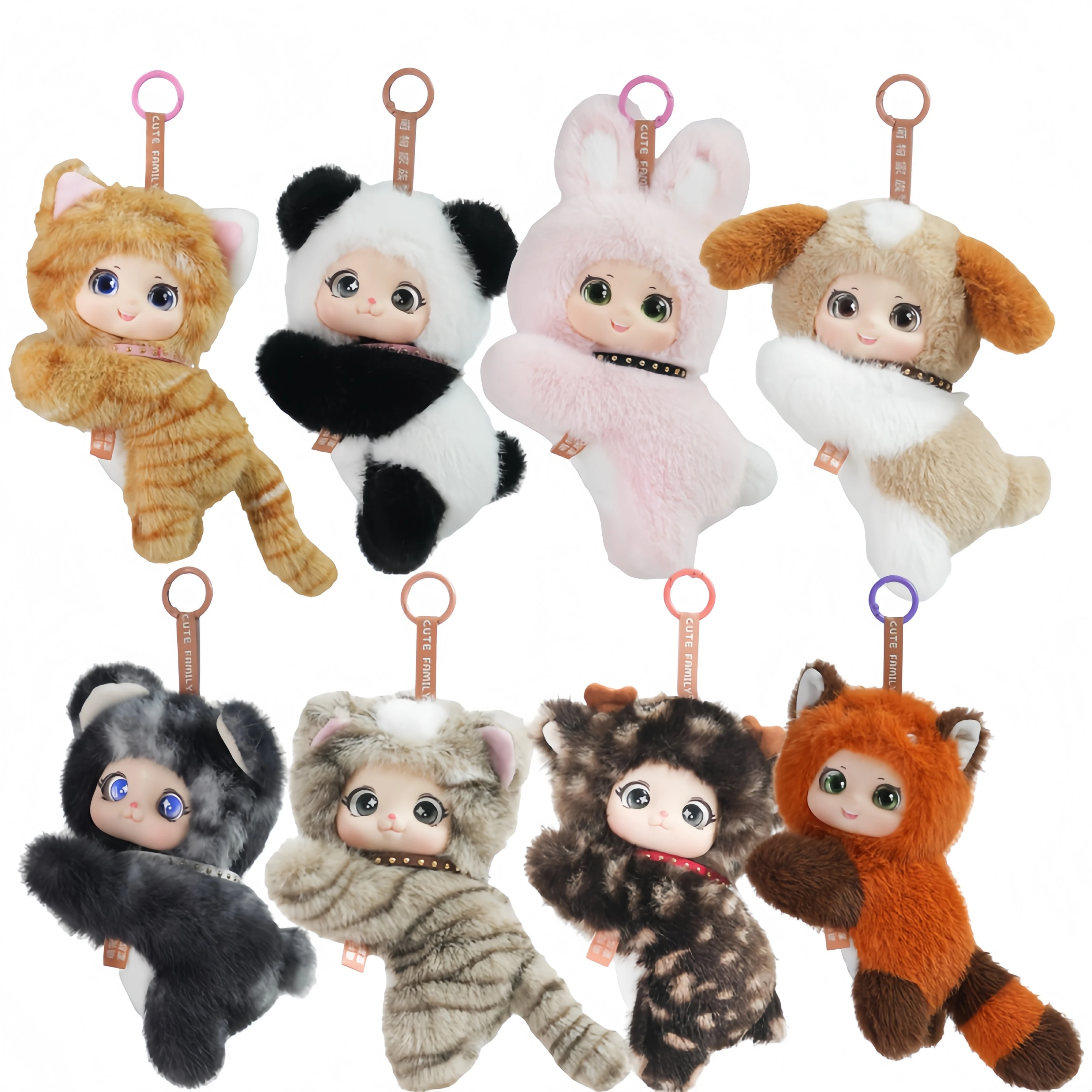 Милые животные виниловые ПВХ лицо плюшевые игрушки кулон лежачая поза кролик в полоску кошка панда енот подарок для любителей животных дети
Милые животные виниловые ПВХ лицо плюшевые игрушки кулон лежачая поза кролик в полоску кошка панда енот подарок для любителей животных дети