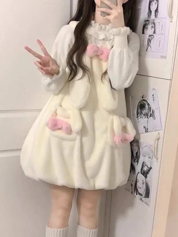 Модный комплект для девочек: мягкая юбка-бутон с завязками и топом из флиса для осени и зимы
Модный комплект для девочек: мягкая юбка-бутон с завязками и топом из флиса для осени и зимы