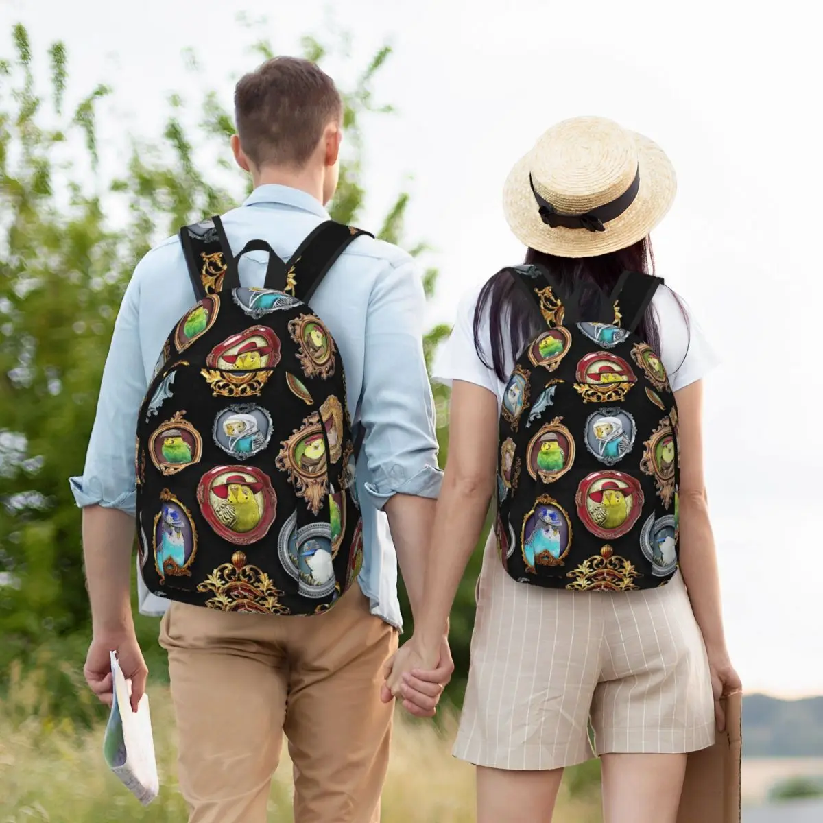 Budgies In Hats Backpack Student Boys Girls BookBag Kids School Bag Computer Shoulder Bags for Men Women
Budgies In Hats Backpack Student Boys Girls BookBag Kids School Bag Computer Shoulder Bags for Men Women