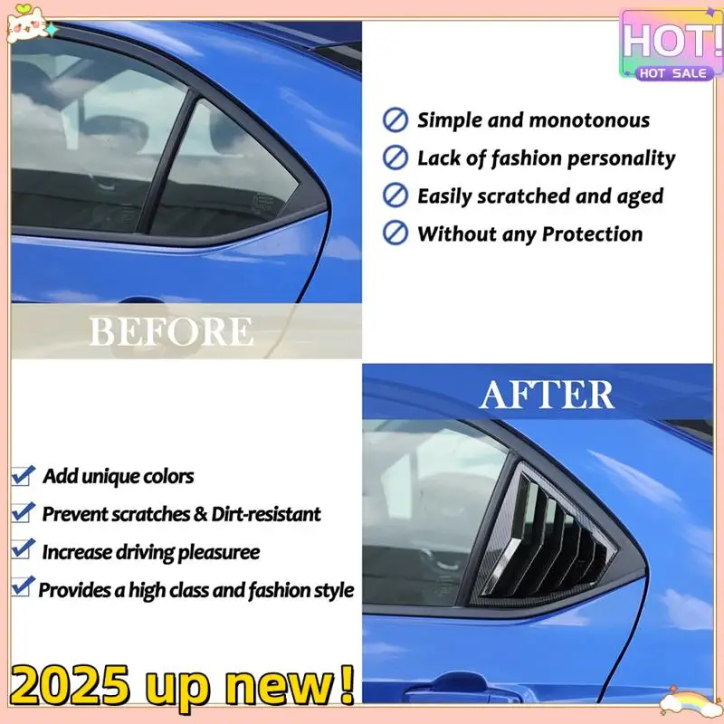 Superior-Subtle Rear Side Window Louvers And Air Vent Scoop For Subaru WRX, Model Years 2022-2024
Superior-Subtle Rear Side Window Louvers And Air Vent Scoop For Subaru WRX, Model Years 2022-2024