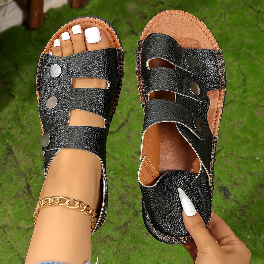 Women Sandals Classic Luxury Solid Color Outdoor Banquet Party Large Size Shoes WomenNew Fashion Casual Metal Designer Sandals
Women Sandals Classic Luxury Solid Color Outdoor Banquet Party Large Size Shoes WomenNew Fashion Casual Metal Designer Sandals