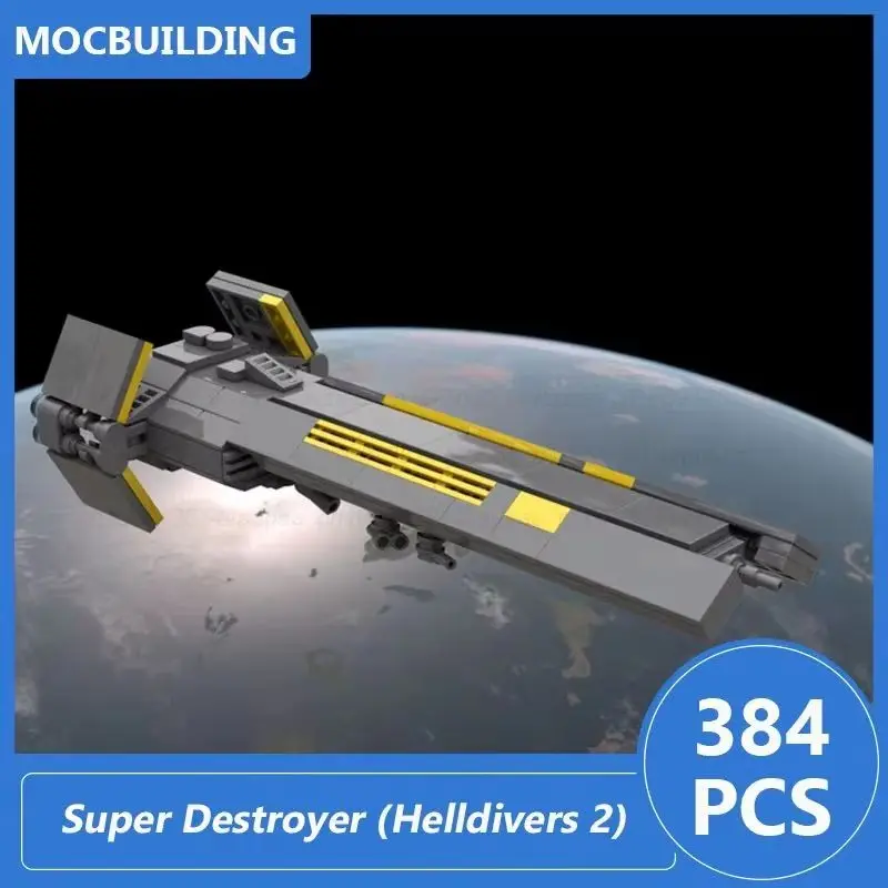Space Collection Display MOC Building Blocks DIY Assemble Bricks Super Destroyer 2 Creative Educational Toys Gifts 384PCS
Space Collection Display MOC Building Blocks DIY Assemble Bricks Super Destroyer 2 Creative Educational Toys Gifts 384PCS